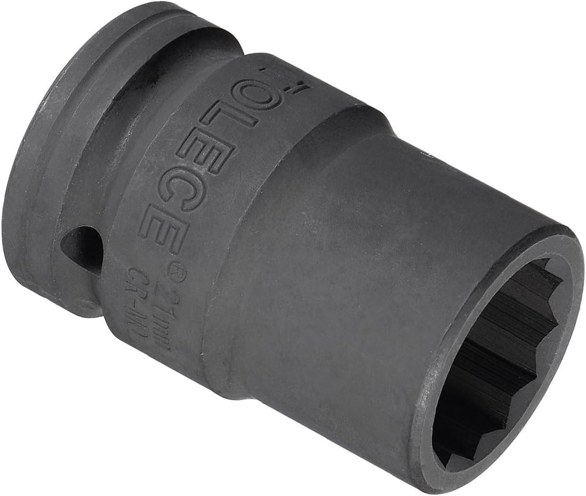 Krachtige 21mm Impact Socket met 3/4" Aandrijving en 56mm Lengte voor DIY en Reparaties