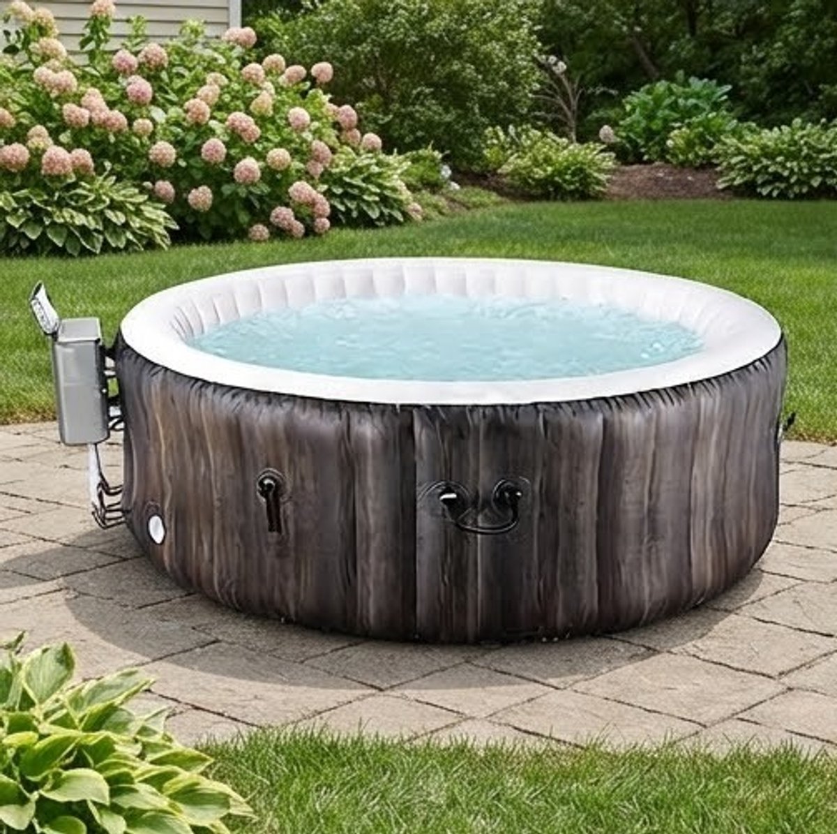 Luxe Hoek-Whirlpool - Hydro Massage - Vrijstaand - Novihome