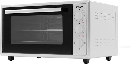 Wiggo WMO-E456(W) mini-oven 2000 W, 45 liter, wit