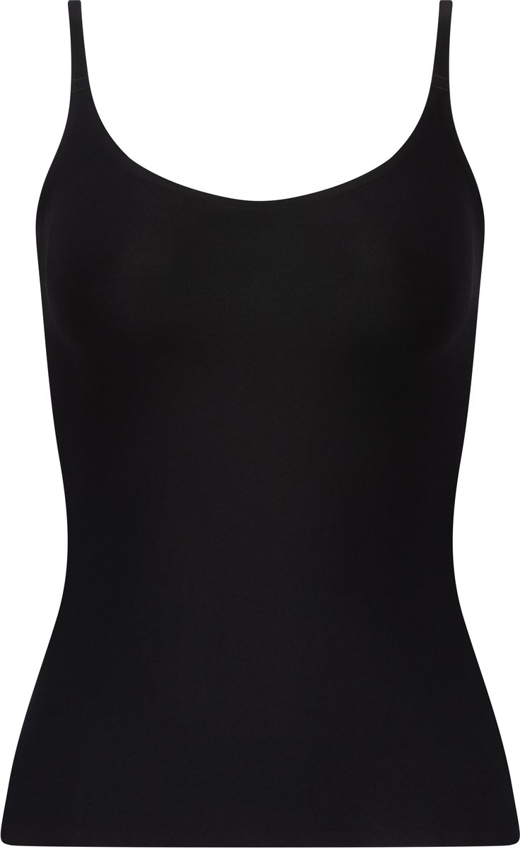 Chantelle - SoftStretch - Onderhemd Camisole - naadloos - onzichtbaar - verstelbare bandjes - ZWART