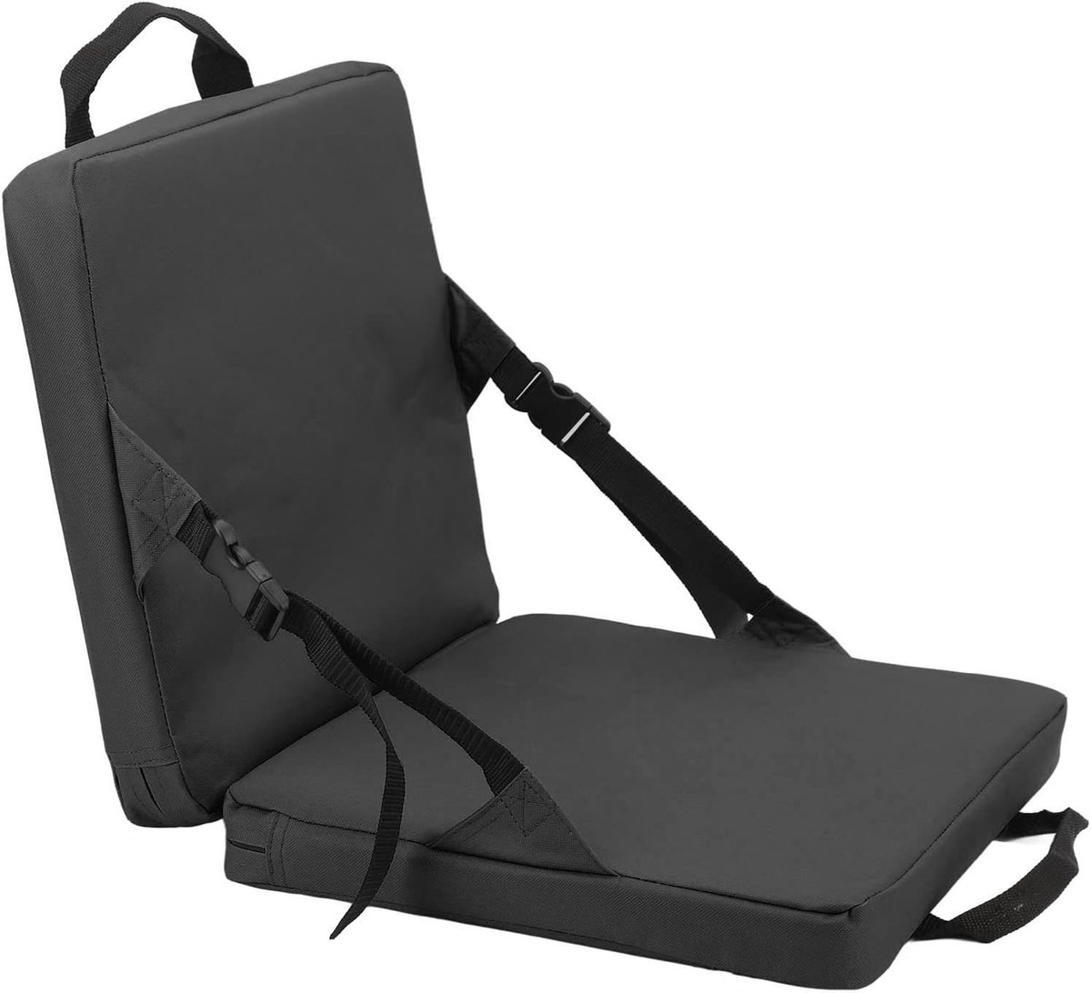 Draagbaar en Opvouwbaar Kussen voor Stoelen met Rugleuning, Ideaal voor Kamperen, Vissen e