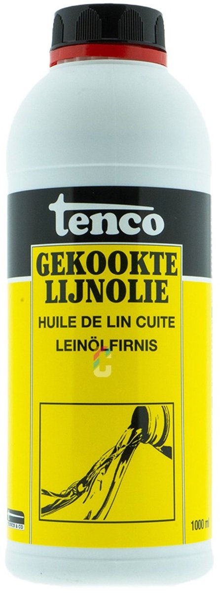 Tenco gekookte lijnolie - 1 liter