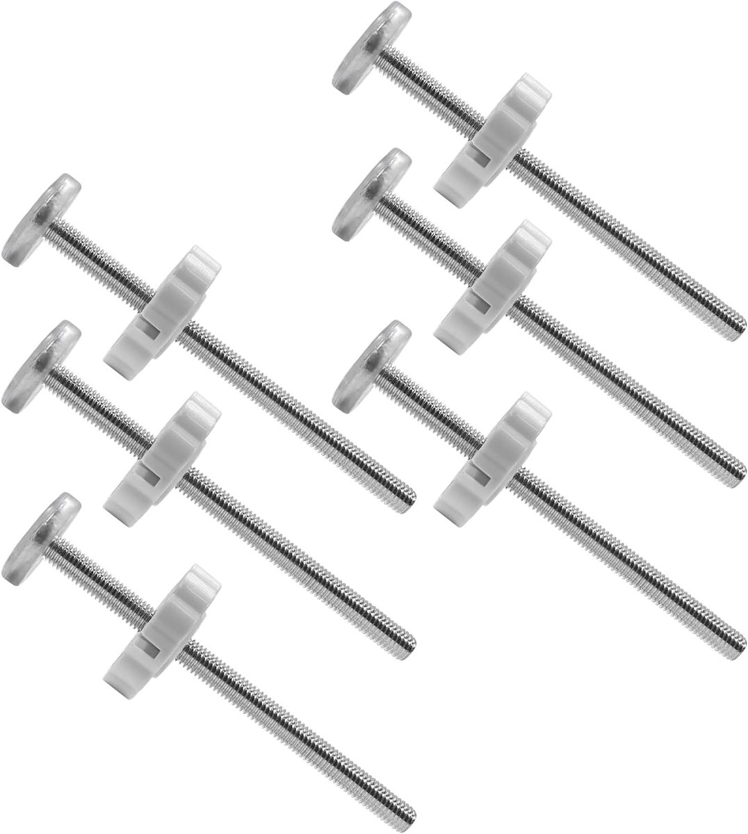 Babygate Bevestigingsset - Hek Extensions - Veilige Doorgangen - Gereedschapsloze Installatie - 6 Stuks - Metaal