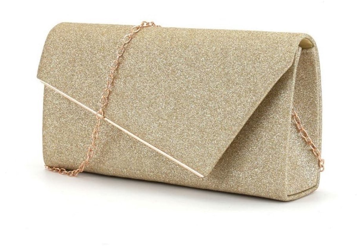 Dailygoods - Dames Clutch Kettingtas - Elegante Avondtas voor Feestdagen
