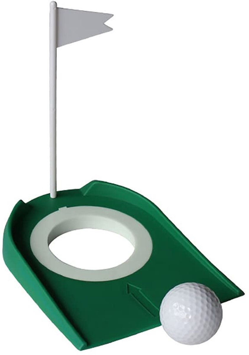 Dailygoods- Golfputtingcup met Verwijderbare Vlag - Golftrainingsmateriaal - Oefenhulp - Lichtgewicht - Duurzaam - Verbeter Nauwkeurigheid - Golftraining