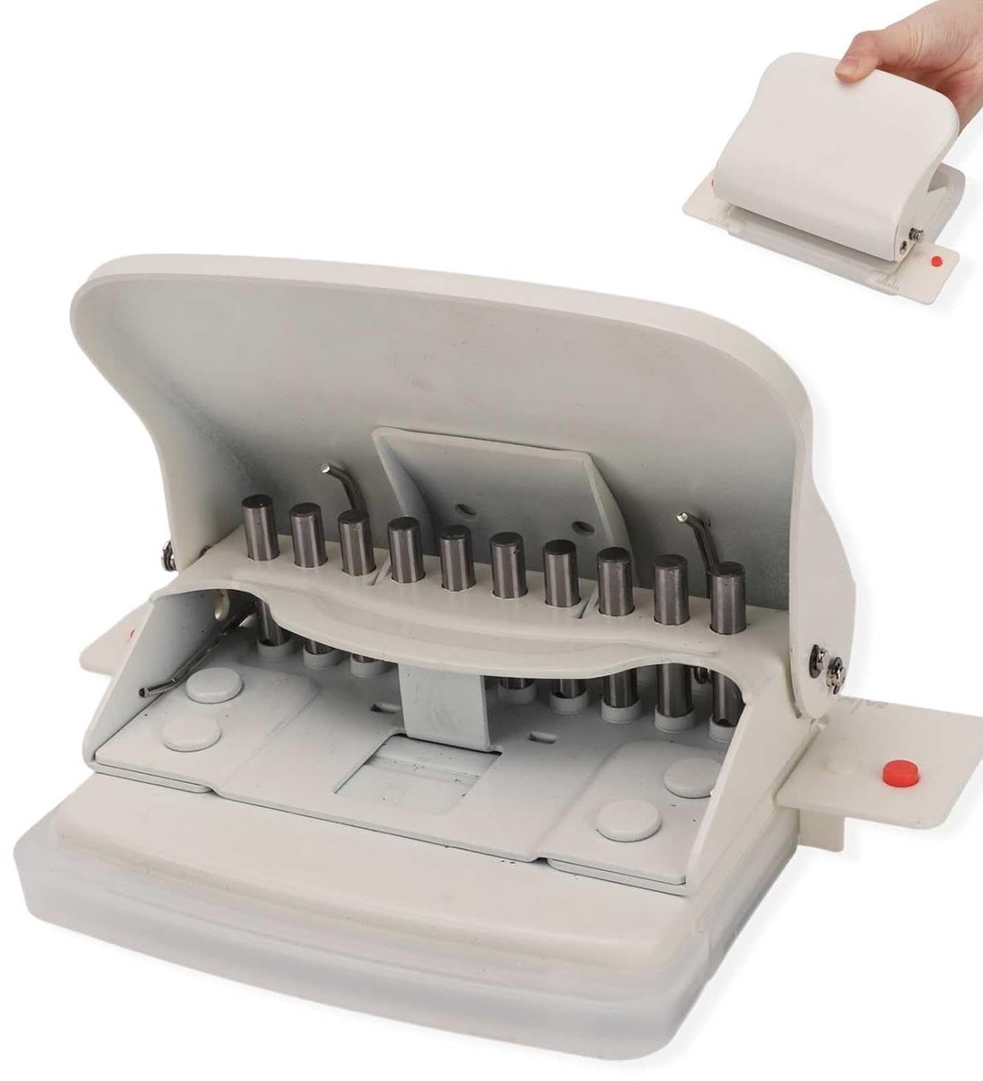 Envelopperforator voor 10 Gaten - Creatieve Papierperforator voor Boekbinding en Scrapbooking