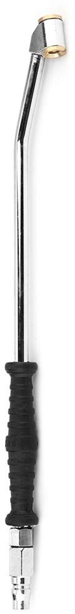 Dailygoods- Opblaasbare Staaf - Dubbele Hoofd Zinklegering - Bandenpomp - Bandenspanning - Snelle Vulstang - 390 mm / 15,3 inch - Verfijnd Ontwerp