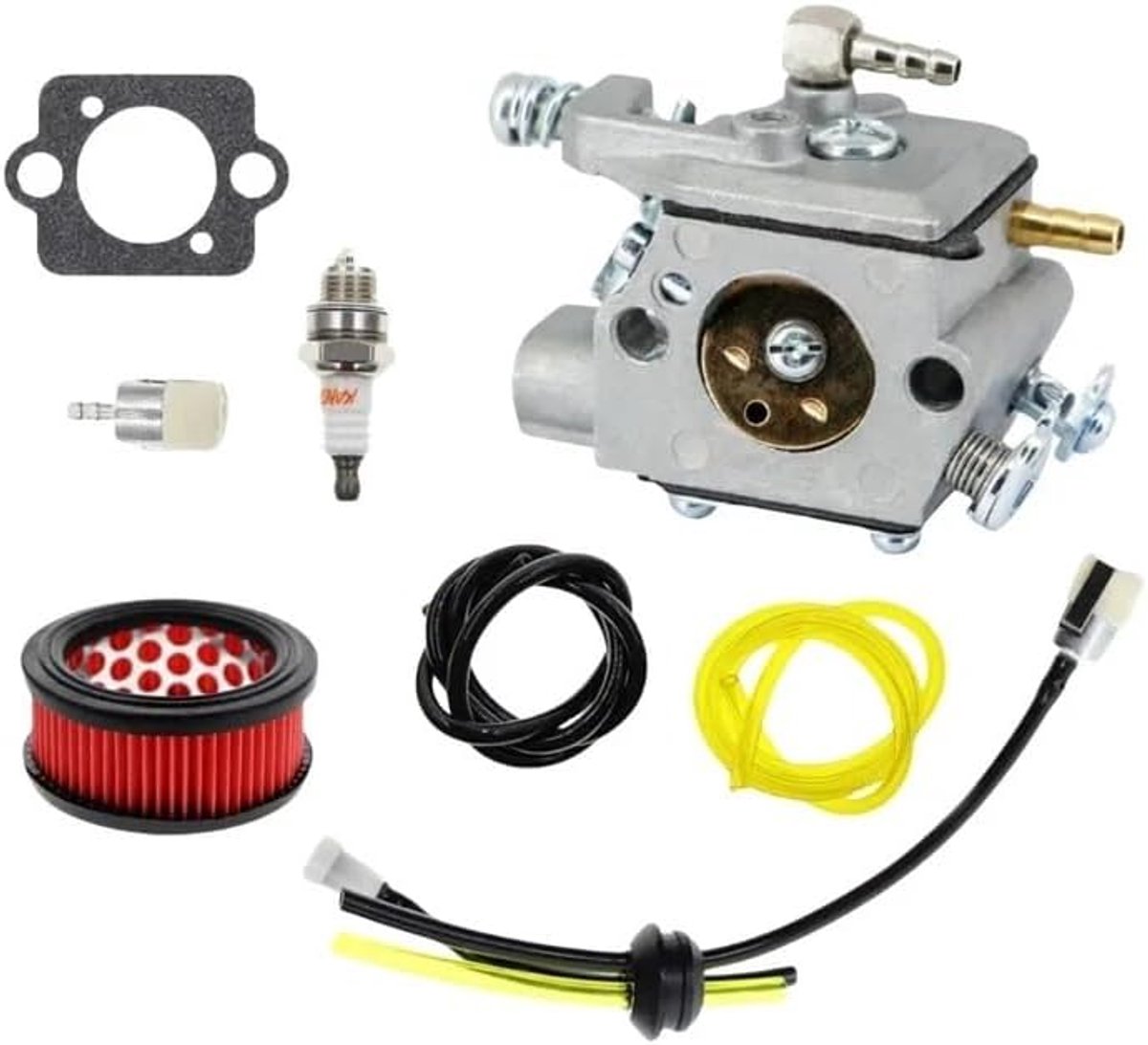 Carburateur Set - Kettingzaag Onderdeel - Motoronderhoud - Stabiele Prestaties - 50 gram - Alloy