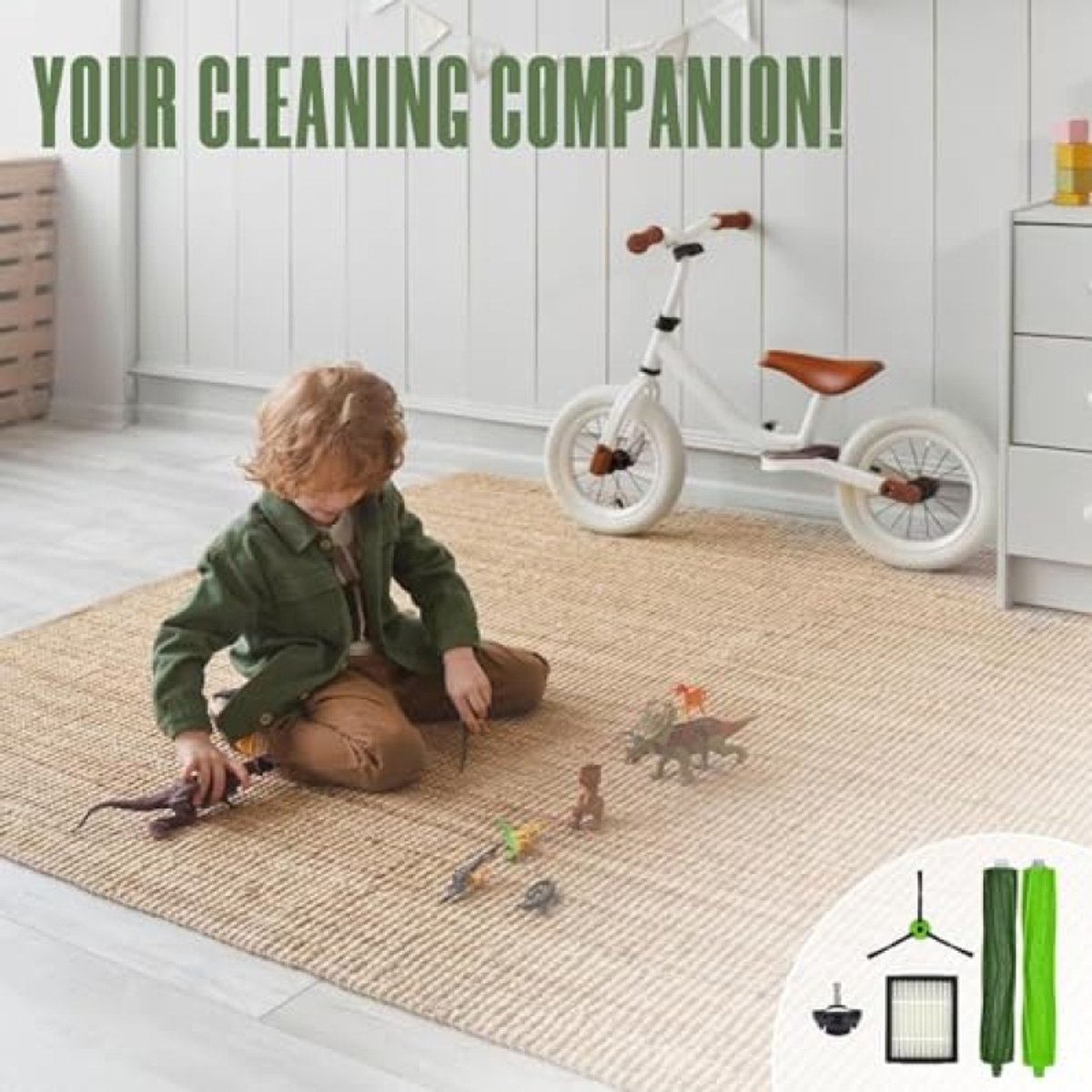 Vervangingsset voor iRobot Roomba J5/J6/J7/J8/J9 Plus thumbnail 3