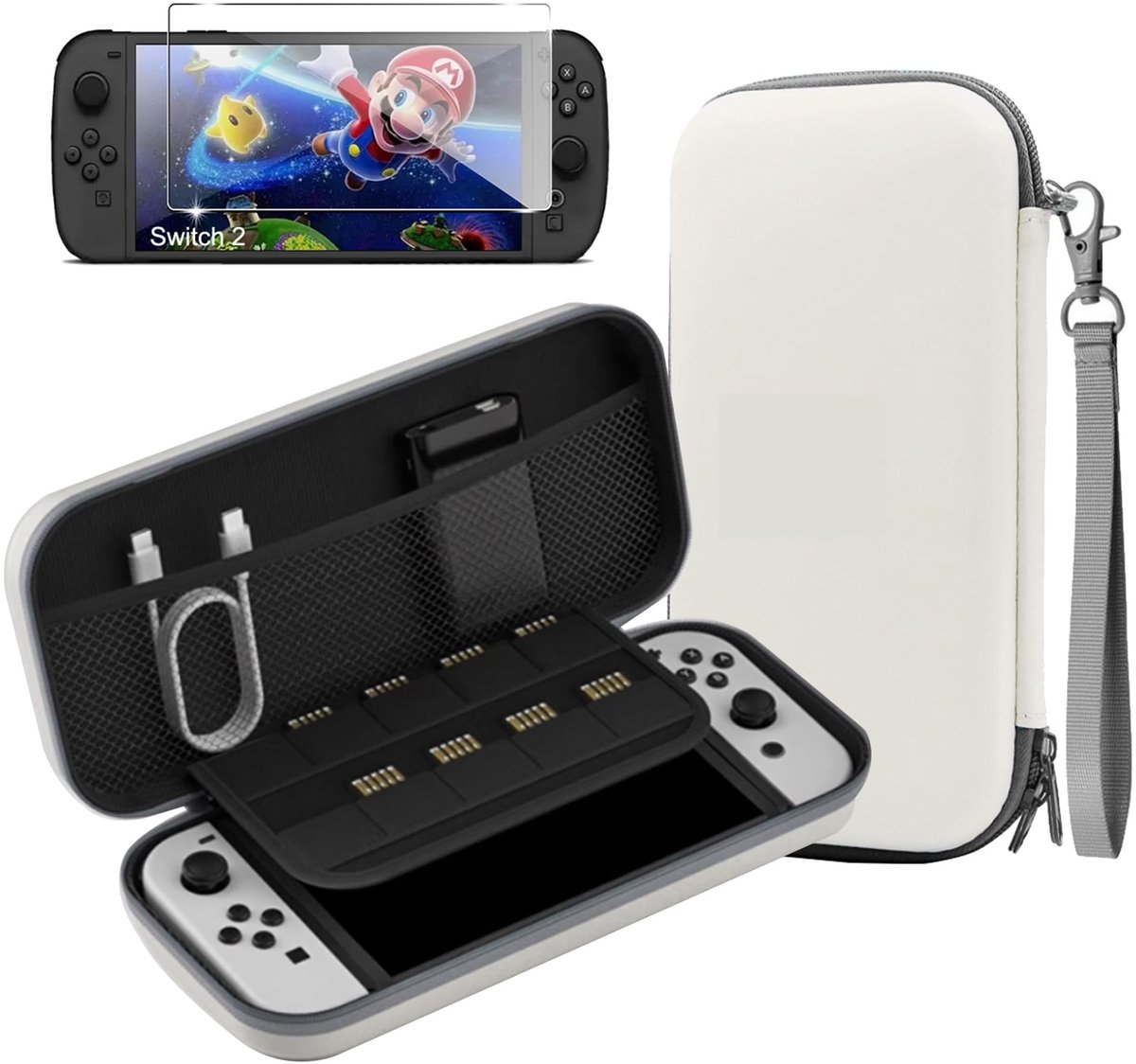 Dailygoods- Telefoonhoes Volledige Lichaamsbescherming - Zachte Siliconen - Pantserglas 9H - Ultra-heldere Displaybeschermfolie - Nauwkeurige Snijopeningen - Schokbestendig - Smartphonehoes