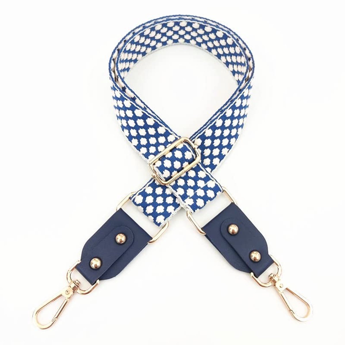 Solidchoice- Tasriem verstelbaar - Schouderband voor tas - Draagriem - Karabijnhaak - 80-130 cm - 3,8 cm breed - Schouderriem