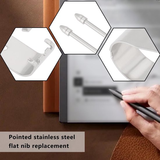 Dailygoods - Vervangende Pen Tips voor Tablet met Klem Tool — afbeelding 4