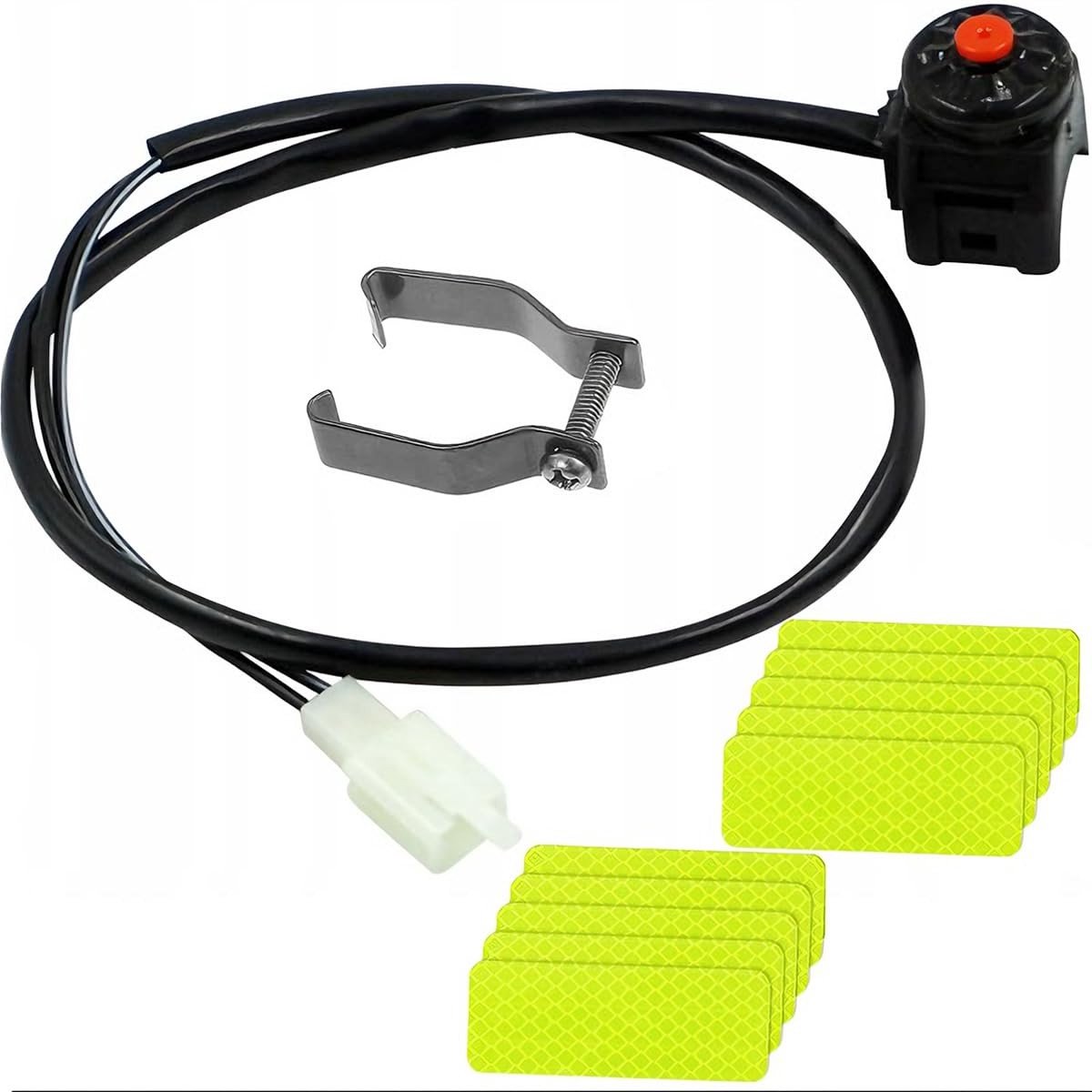 Dailygoods - Universele Motorfiets Stuur Hoorn Schakelaar 22mm
