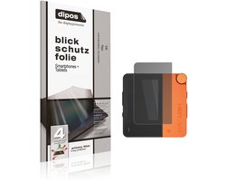 dipos – Matte Privacy Screenprotector geschikt voor Hiby W4 | Anti-Spy Beschermfolie