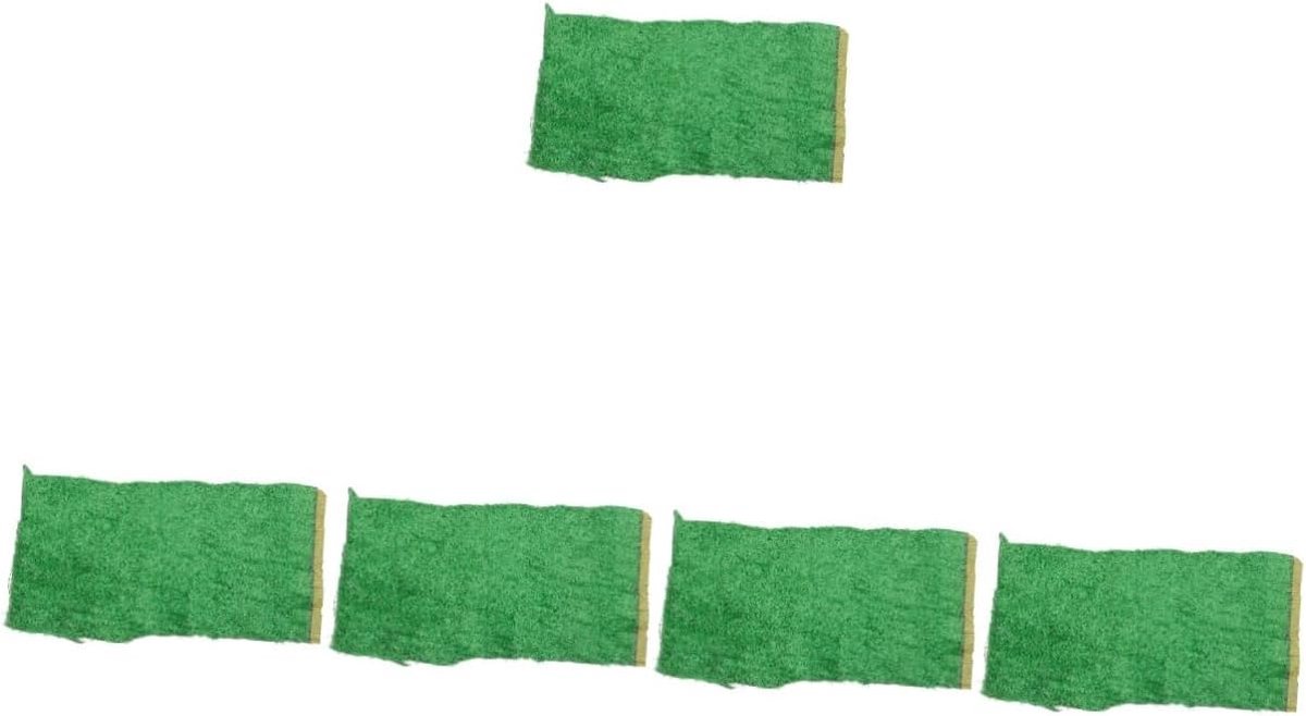 Kunstgras Decoratie - Nep Gras - Modelbouw Tuin - Realistisch Uiterlijk - 100x50cm - Groen