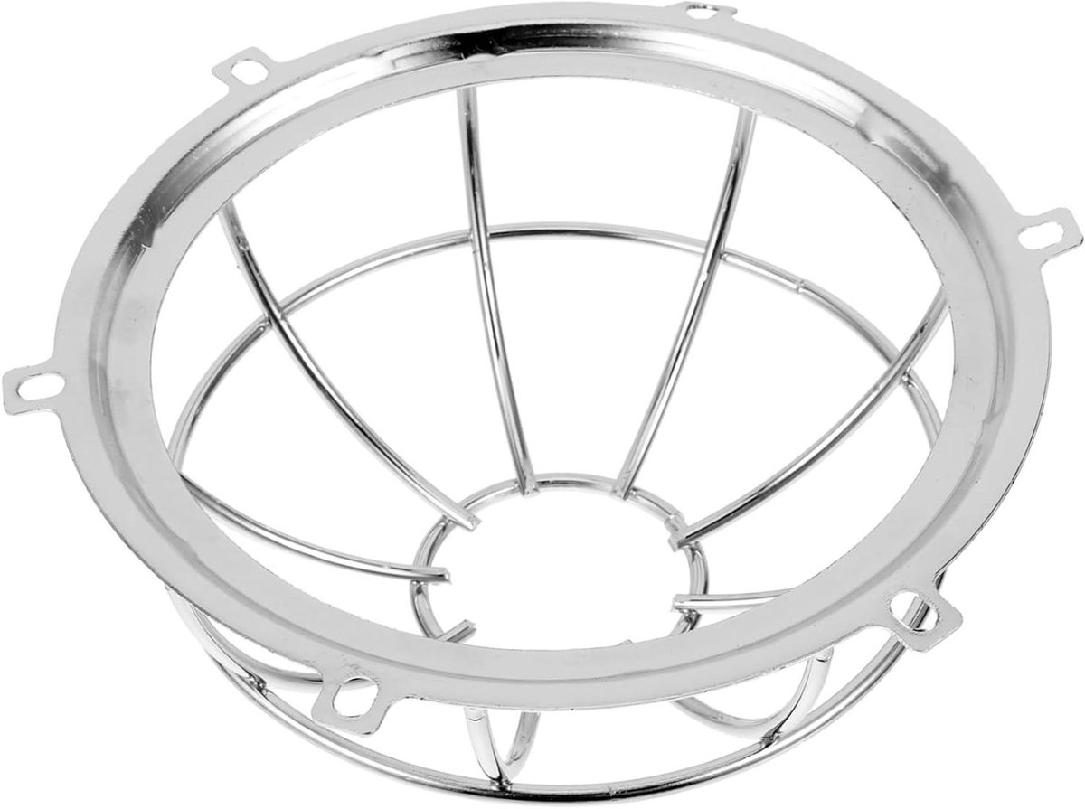 Beschermkap Sprinklerkoppen - Detectorbeveiliging Rookmelder - Veilige Werking - Impactbestendig Ontwerp - 15.7 cm - Zilver