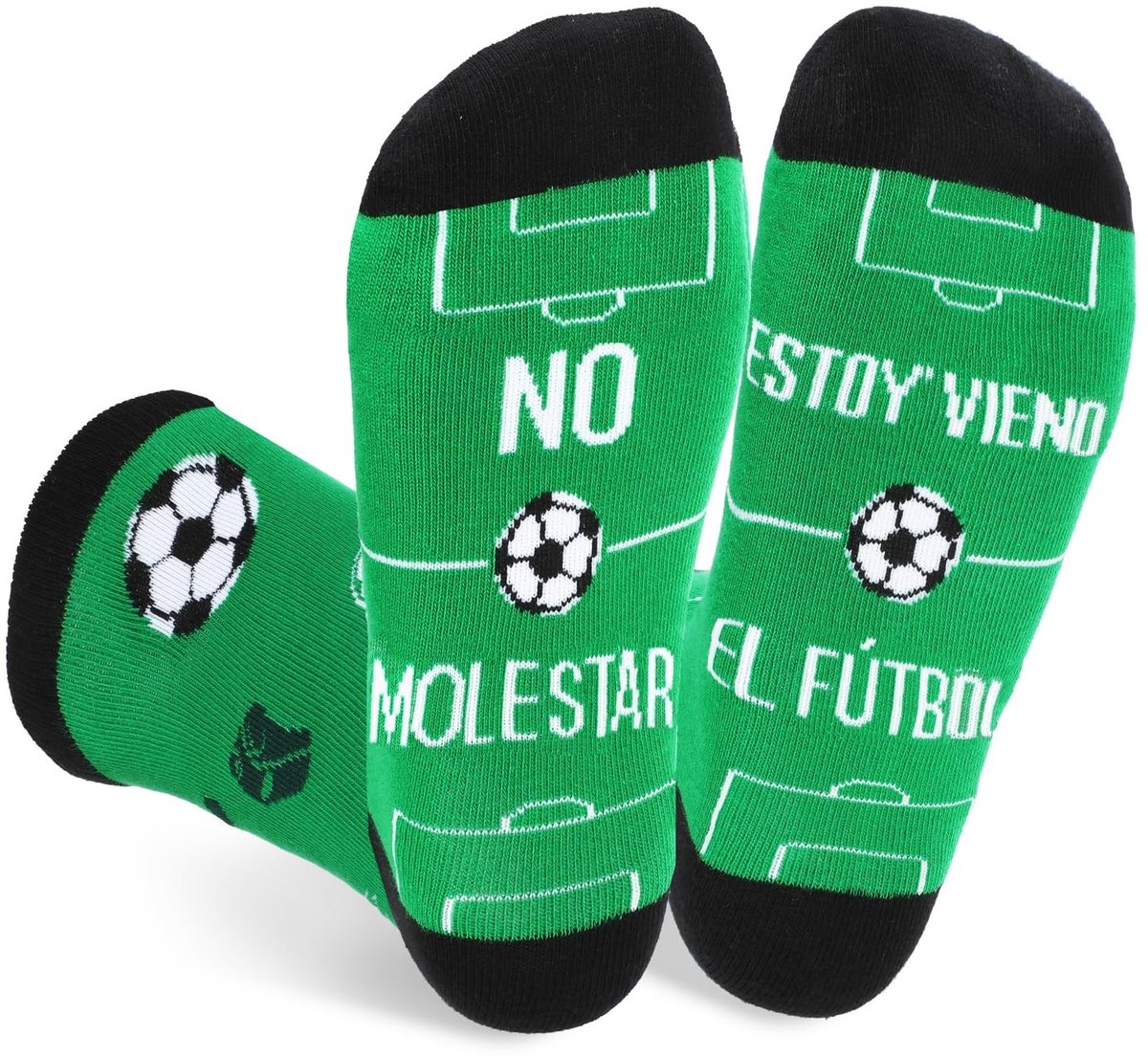 Dailygoods- Herensokken Katoen - Cadeau voor Vaderdag - Verjaardag - Voetbal - Comfortabele Pasvorm - Maat 43-46 - Sokken