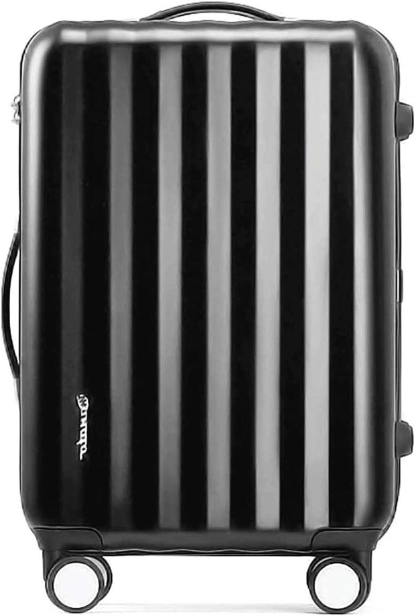 Grote Koffer - Reisbagage Trolley - Veilig Reizen - Lichtgewicht ABS+PC - 50x30x65CM - Paars