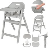 Lionelo Matt 3in1 Kinderstoel - Meegroeiende Kinderstoel van 6 Maanden tot 110 kg - Opvouwbaar - Verstelbare Zitting & Voetensteun - 5-Puntsgordel - Afneembare Tray - Compact Design - Kinderstoel voor Baby, Kind & Volwassene