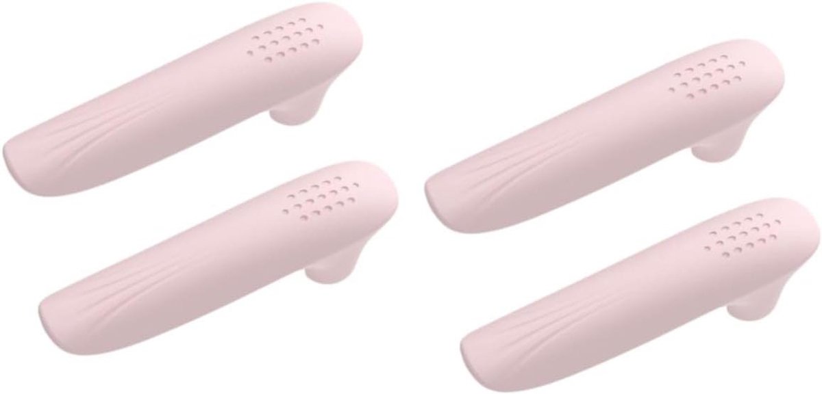 Deurknoppen Beschermers - Siliconen Hoezen - Baby Veiligheid - Anti-botsing Ontwerp - 4 Stuks - Roze