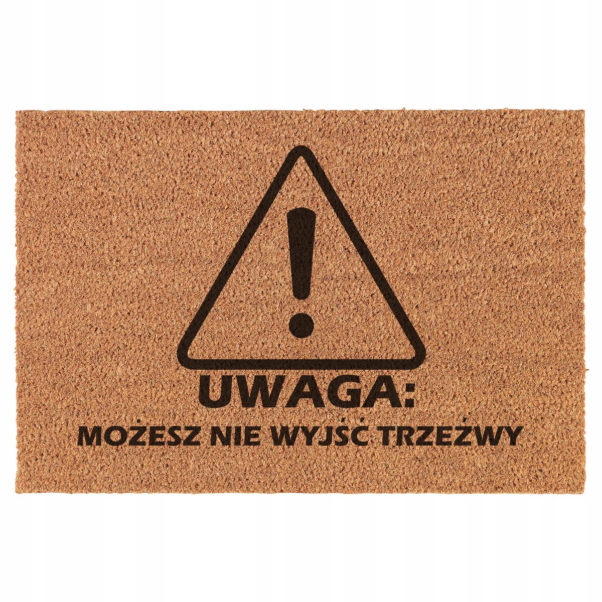 Grappige Kokos Kokosmat Deurmat - 60x40cm - Voor Binnen