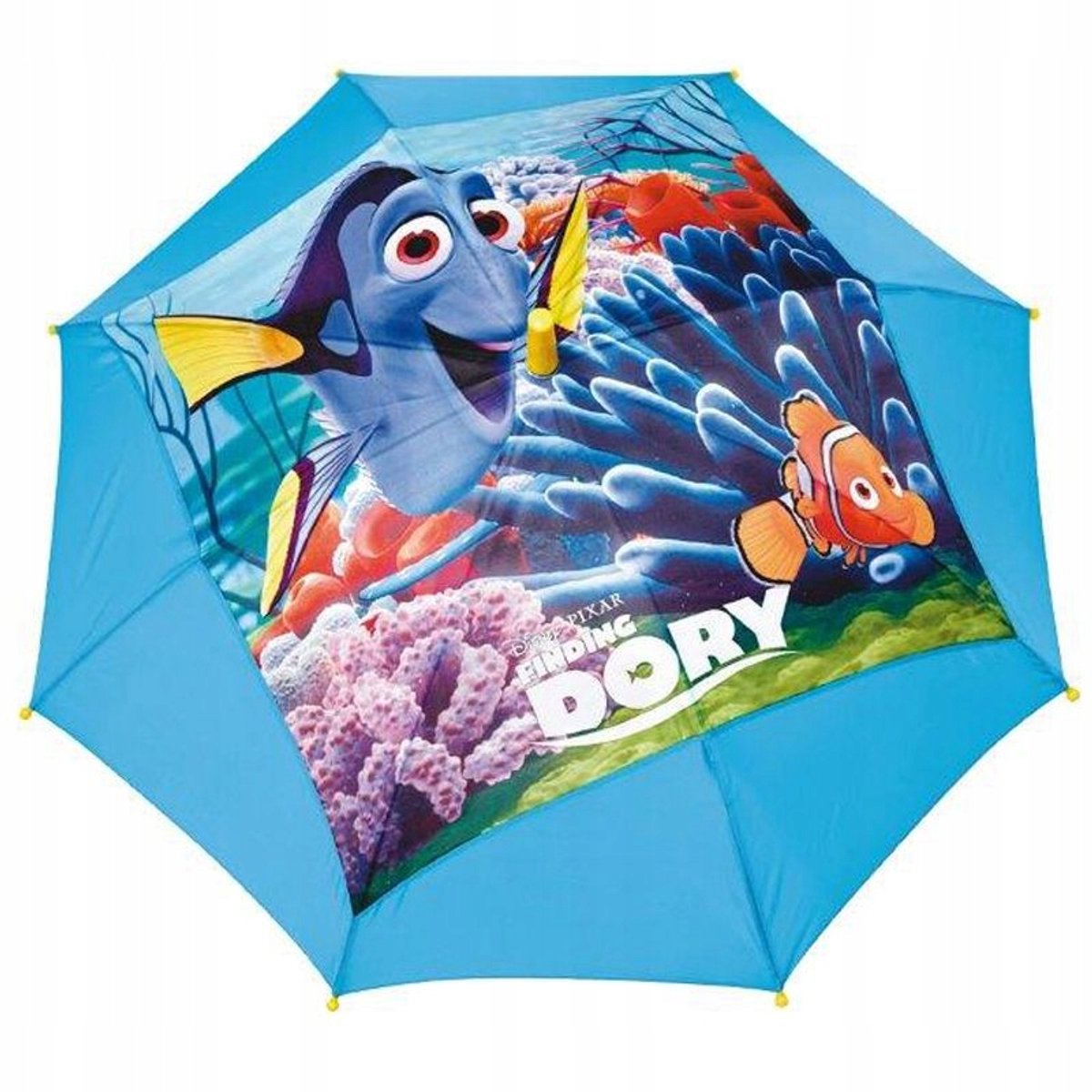 Automatische kinderparaplu blauw met Visprint - Veilig & Duurzaam