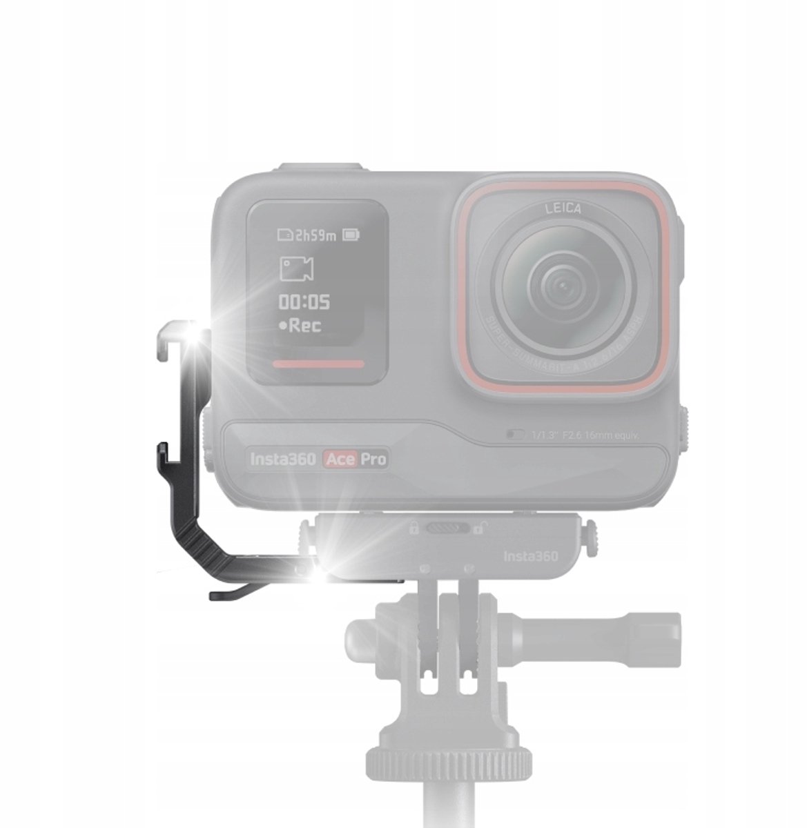 Insta360 Ace Pro Cold Shoe-houder - aluminium