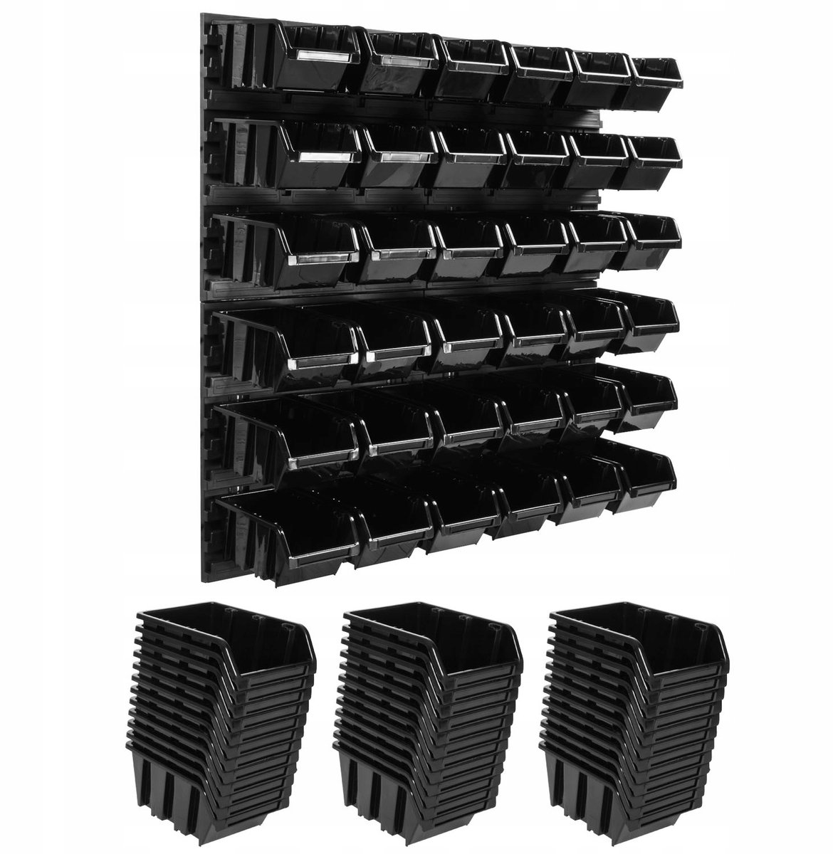 Botle Gereedschapswand 78x78 cm met 36 Bakjes