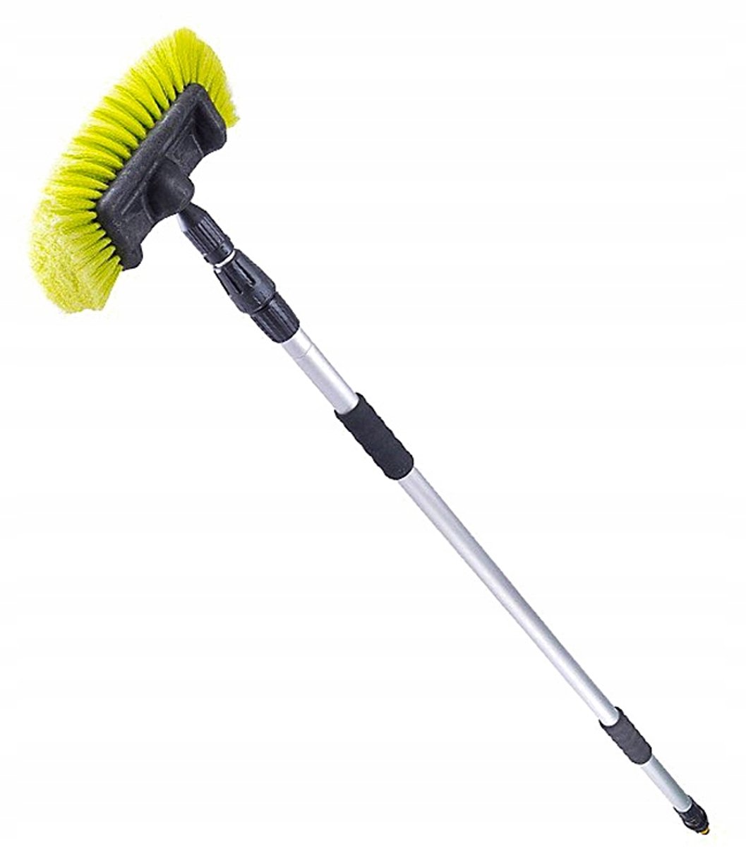 Merkloze Autowasborstel met Telescoopsteel (30cm, 150-250cm)