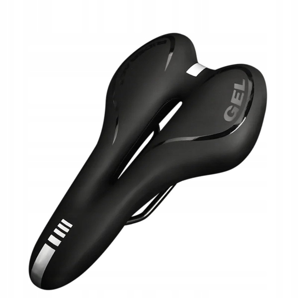 Roxar Gel MTB Fietszadel Zwart - Comfortabel en Duurzaam