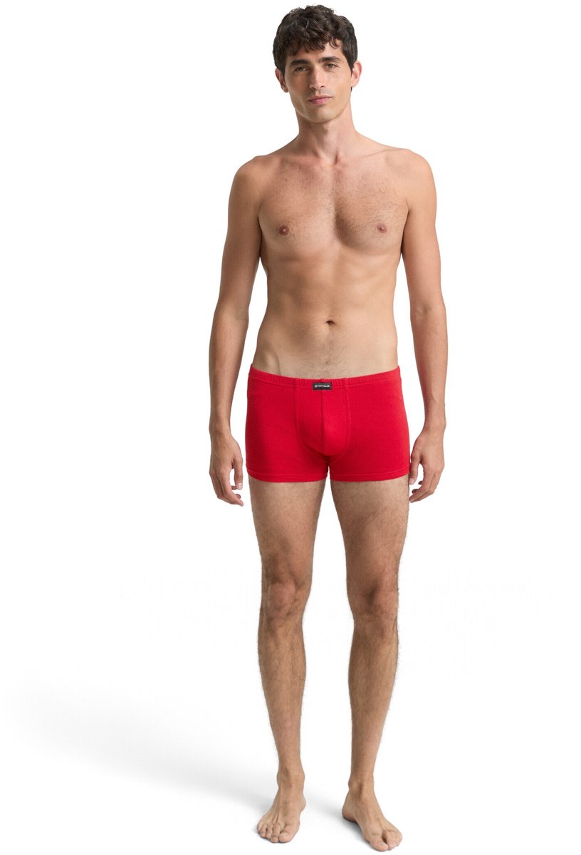 Tom Tailor - Korte boxershorts in een set van 3 - Maat L/6 - black uni