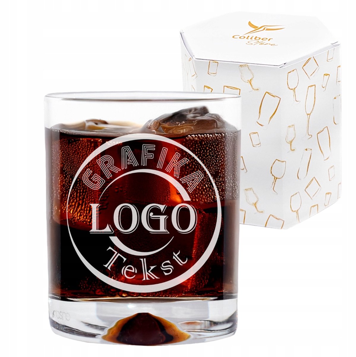 Gepersonaliseerde Whiskyglas 350ml - Cadeau met Gravure