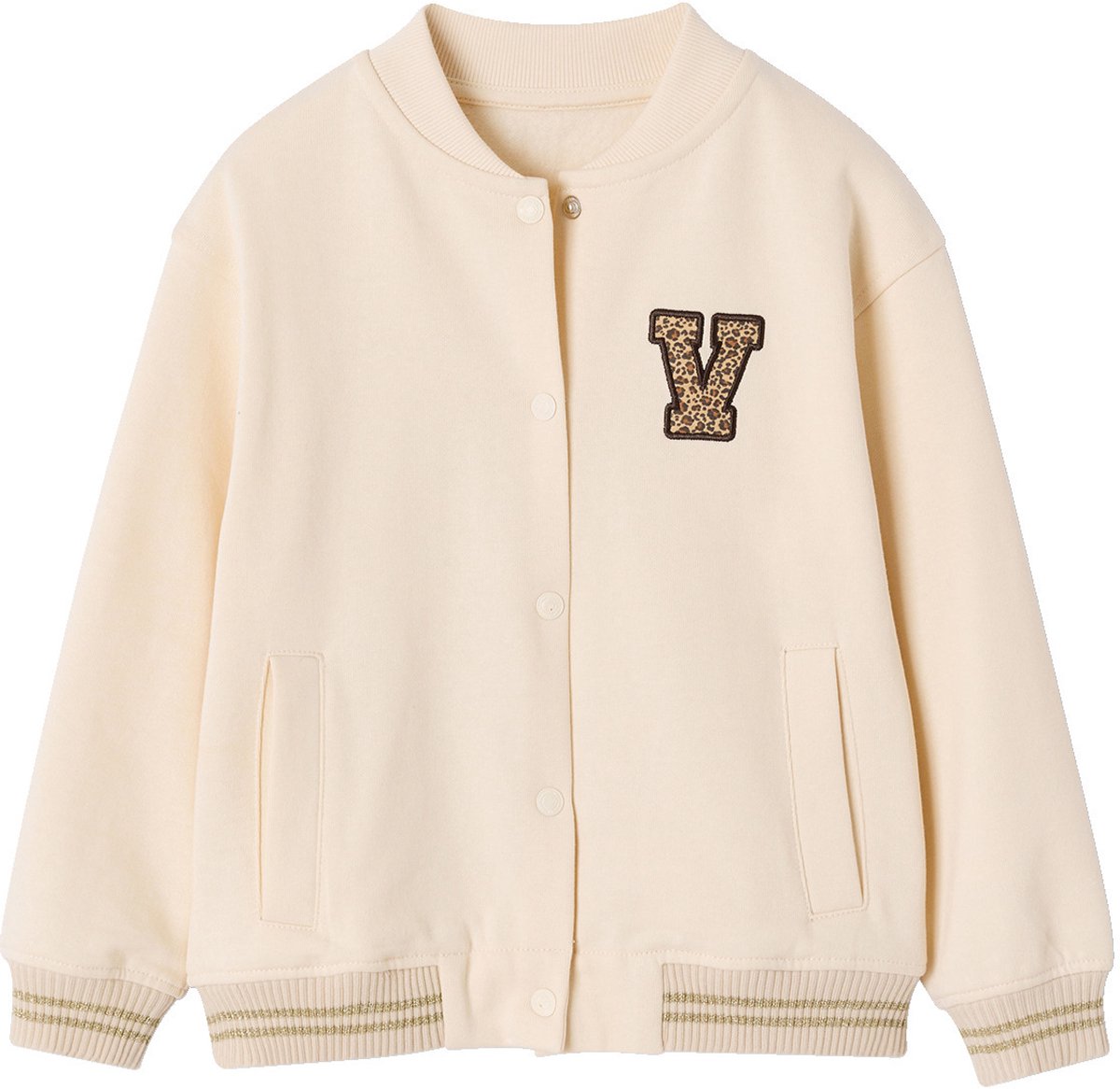 Vertbaudet Sweater in bomberlook voor meisjes van fleece
