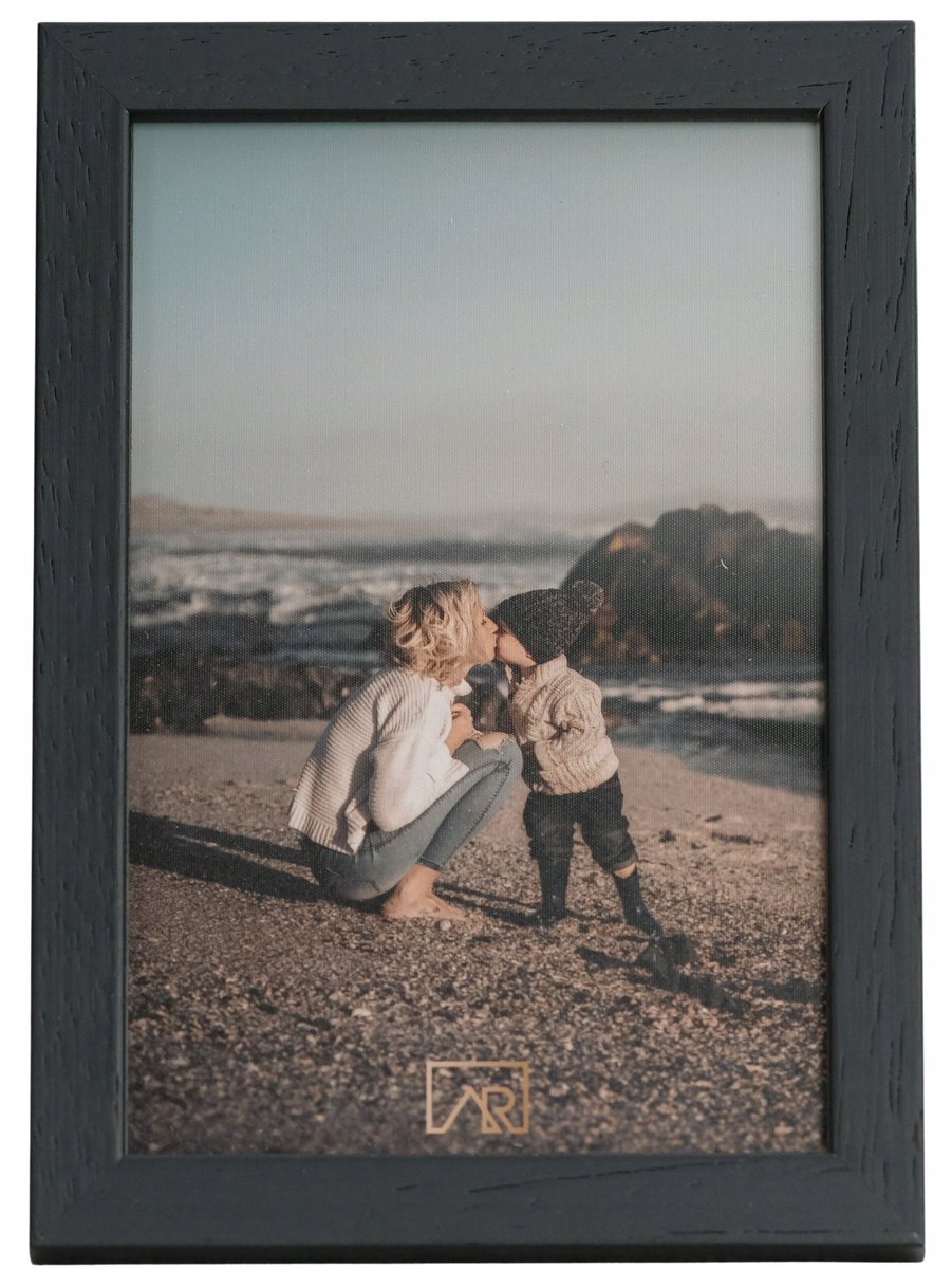 Zwarte Houten Fotolijst 40x60 cm - Elegant & Groot