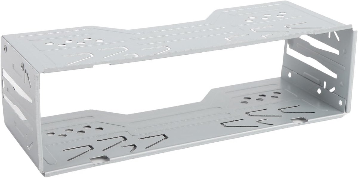 ISO 1DIN CAR -STEREO INSTALLATION CAGE, Universal Metal Montaining Frame with Safe Fit for Single DIN -radio - ShopVlot