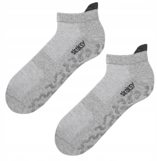 2x Heren Sportsockken Antislip ABS - Fitness, Yoga (Maat 41-46) — afbeelding 3