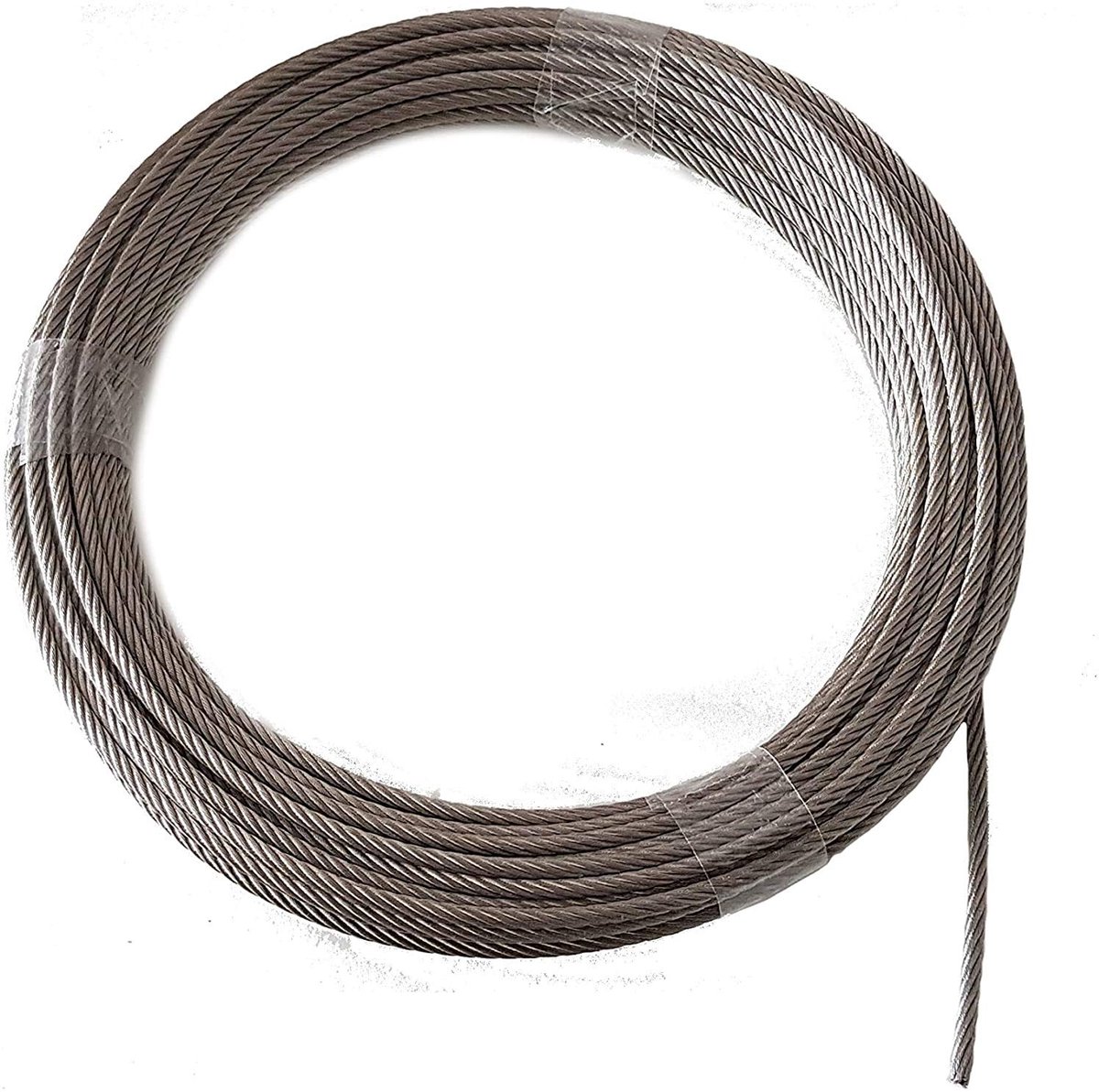 Kabel 4 mm - roestvrij staal A4 Niro - 7x19 - ideaal voor sterke bevestigingen - ShopVlot