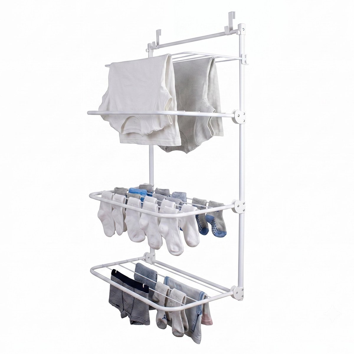 Famanu – Deurwasrek om te hangen met 6,7 meter drooglengte, wit