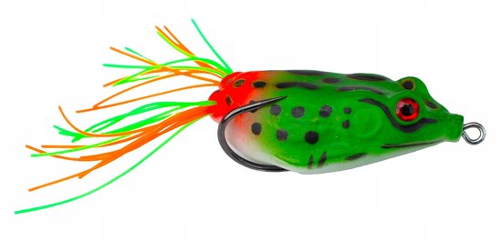 3D Antihaken Rubber Kikkervis, 6cm, 12g - Ideaal voor Snoek — afbeelding 3