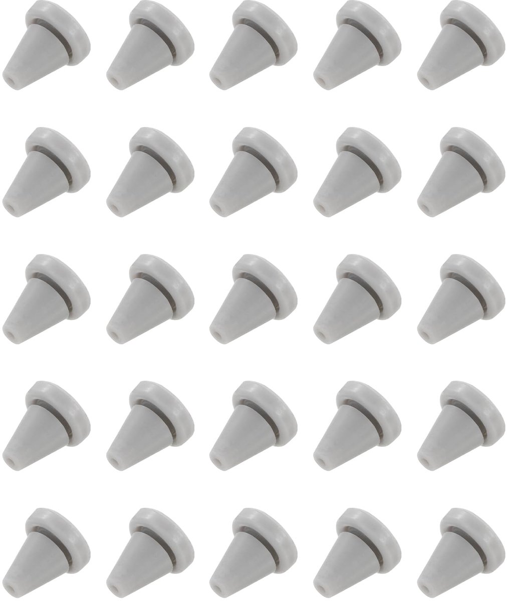 douchekop reservesproeiers 25 stuks - siliconen - ronde punt - ideaal voor reparatie - ShopVlot