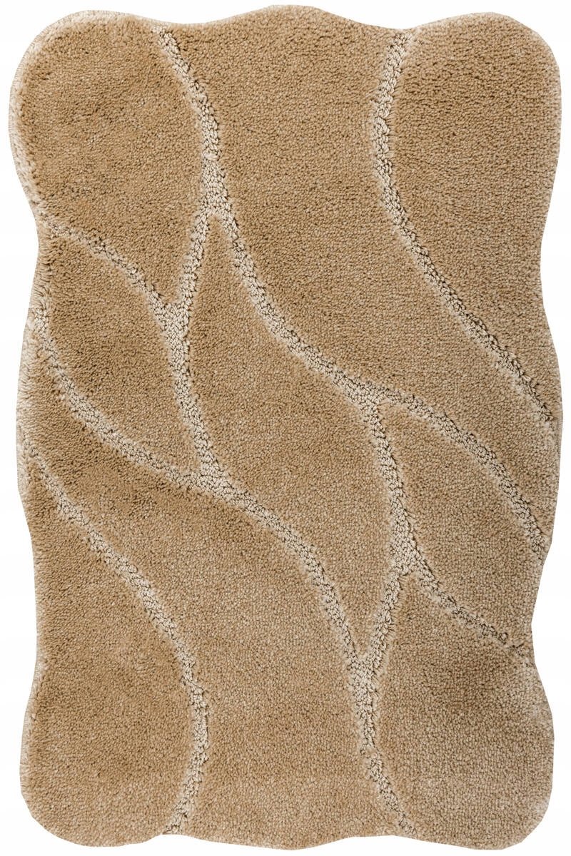 Antislip Badkamermat Honey Beige 60x100 cm - Zacht & Stijlvol