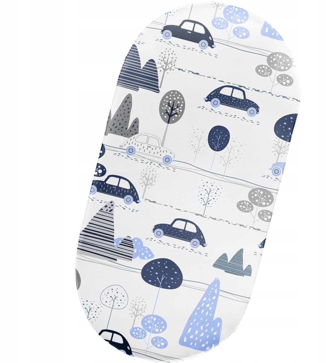 Hoeslaken wieg/kinderwagen 38x80 cm, 100% katoen, Nederlands product