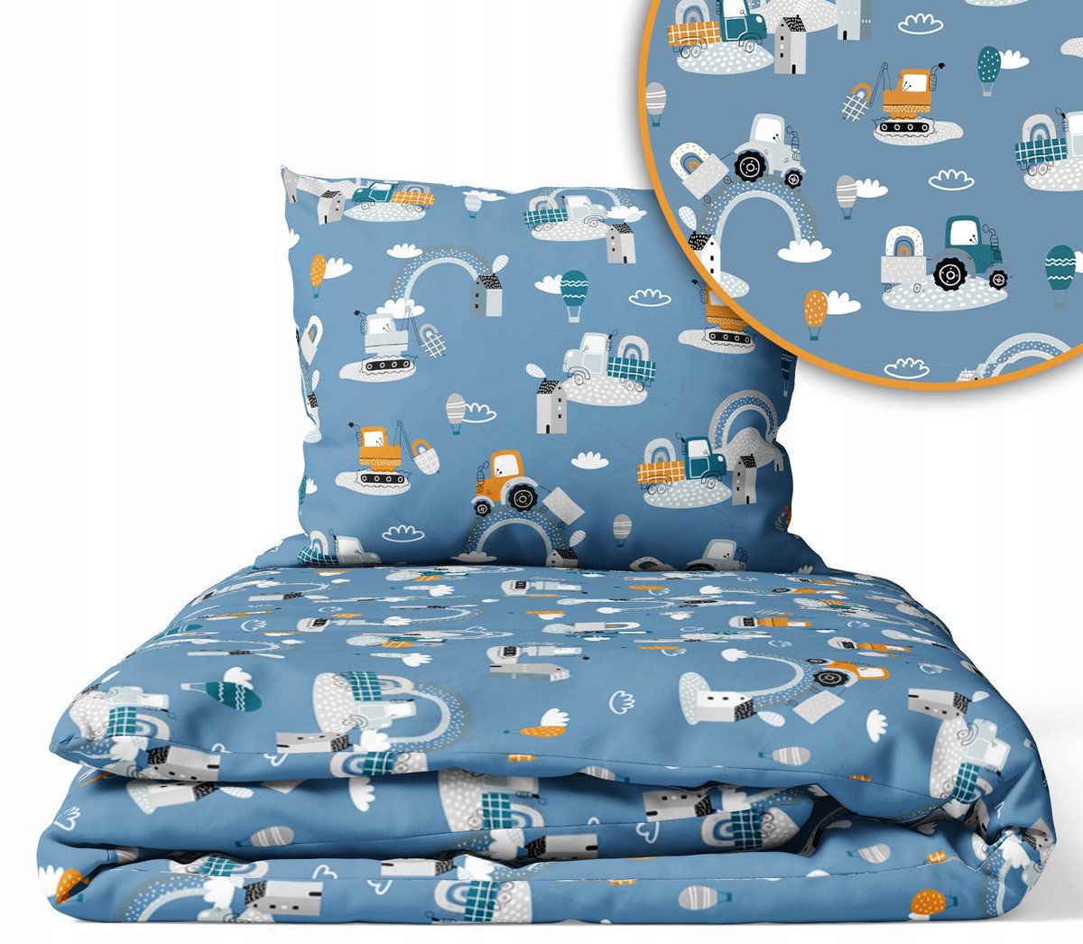 Kinderbeddengoed 90x120cm met Vulling - Jaarrond