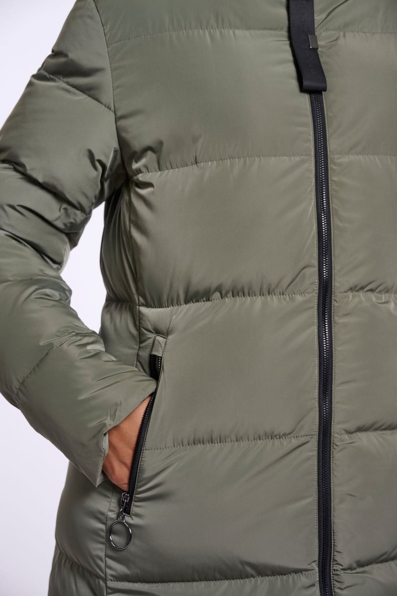 Rino & Pelle Jassen - Jade coat - Misty basil