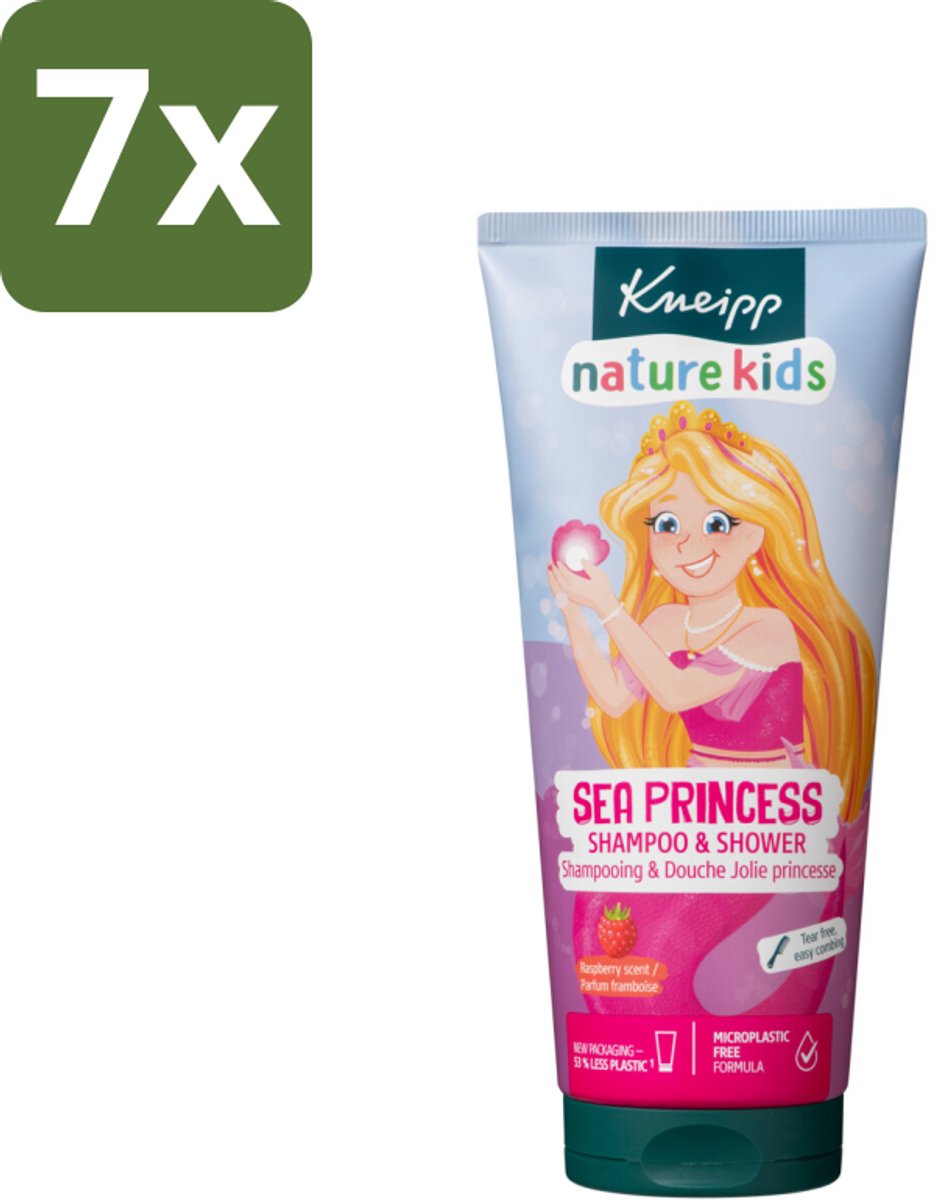 Kneipp - Shampoo & Douche - Prinsessen - 200 ml - Bulkverpakking - 7 stuks