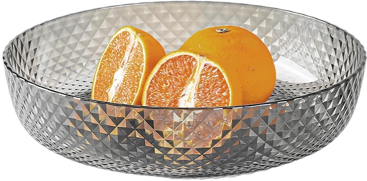 Famanu – Stijlvolle fruitschaal, ontworpen fruitmand van voedselveilig plastic, super duurzaam en ideaal voor fruitopslag