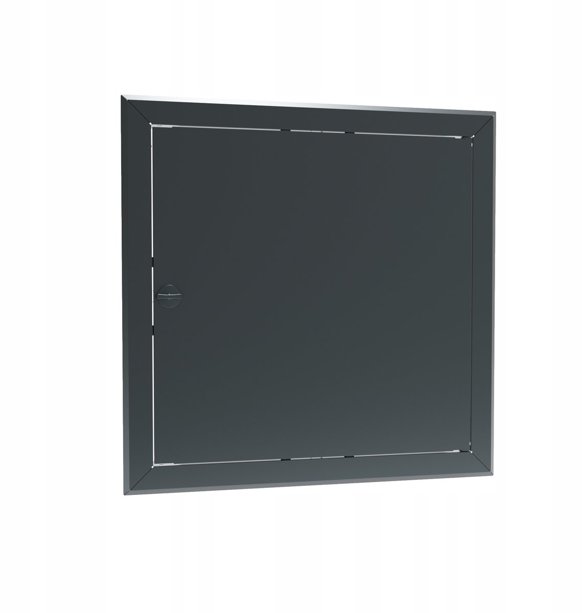 Merkloze Metalen Inspectieluik 50x50cm - Mat Antraciet (RAL 7016)