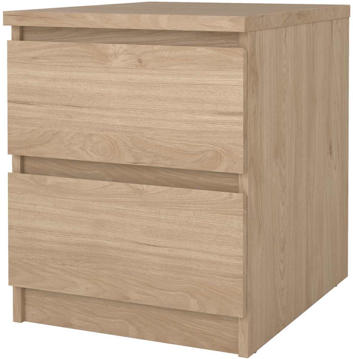 Nachtkastje Ylva 2 lades Hickory - Giga Living