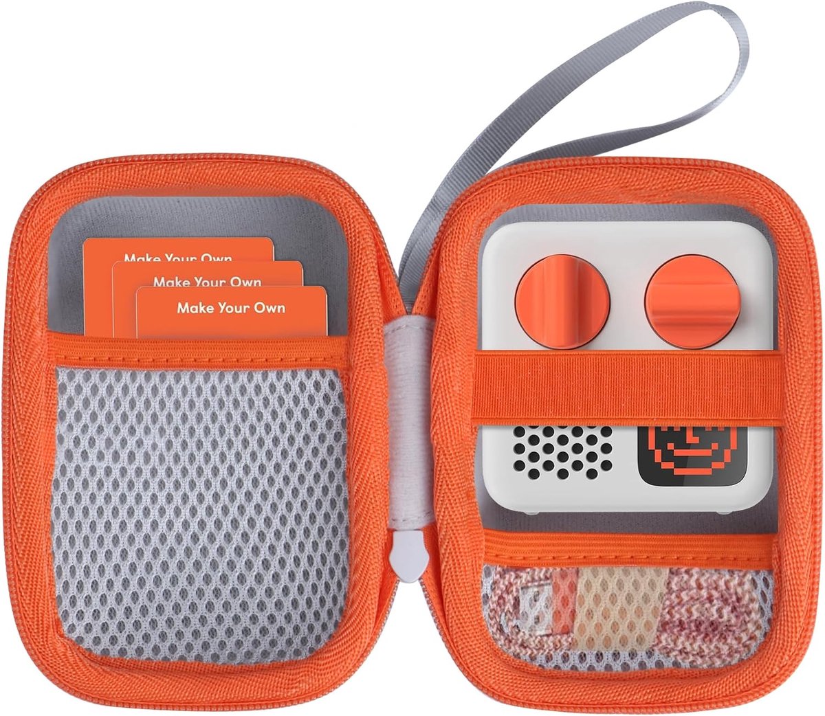 Lebakort Hard Case Compatible with Yoto mini Kids Audio Music Player Kids Speaker Plays Audiobook Cards Radio (Off - ShopVlot