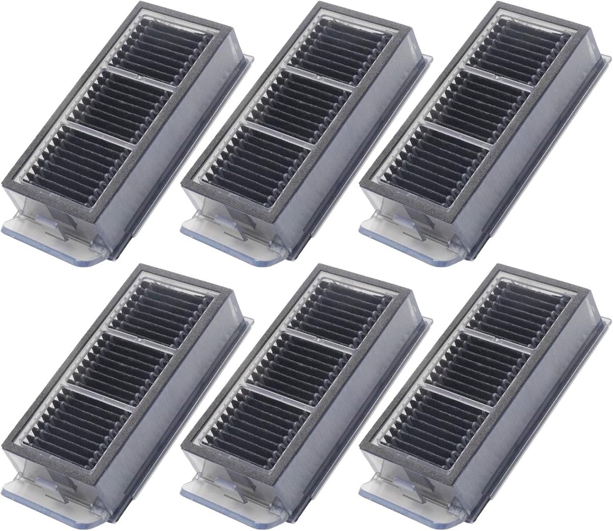 6 stuks reservefilters, vervanging voor Dreame X50 Ultra, vervanging voor Dreame L50 Pro Ultra, wasbaar, vervangbaar - ShopVlot